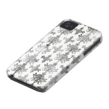 distressed black white intricate damask iPhone 4 Case-Mate case