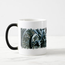 Distressed Border - 2-sided Ringer Mug