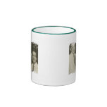 Distressed Border 2-sided Ringer Mug