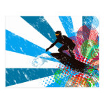 Distressed Surfer Paradise Postcards