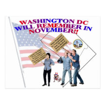 District Of Columbia Return Congress To The People Post Card