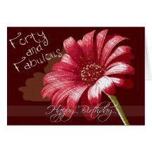 Diva'  40th Birthday Card for Baby Boomer Women