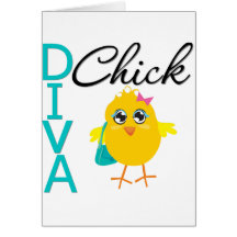 Diva Chick Cards