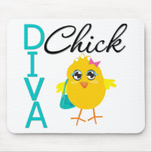 Diva Chick Mouse Pad