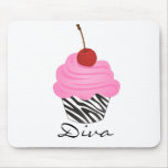 Diva Cupcake Mousepad