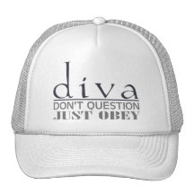 Diva: Don't Question Mesh Hat