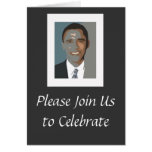 Diva's Obama Inauguration Party Invitation Greeting Cards