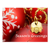 Diva's Season's Greetings Postcard