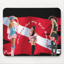 Dive Babes Mouse Mat