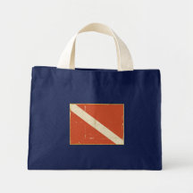 Dive Flag Tiny Tote Bag