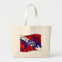Dive Flags with Gear Bags