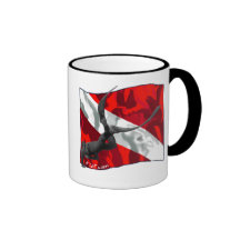 DiverDown Flag Creations Coffee Mug