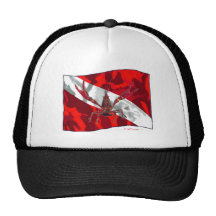 Divers Den Collection Mesh Hats