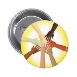 Diverse Hands Pin