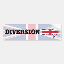 Diversion Bumper Sticker