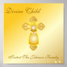 Divine Child Family Blessings-Customise Poster