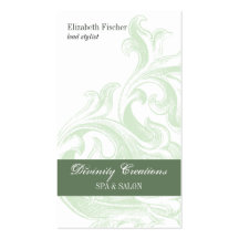 Divine Sconce Salon Appointment Business Card