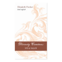 Divine Sconce Salon Appointment Business Card