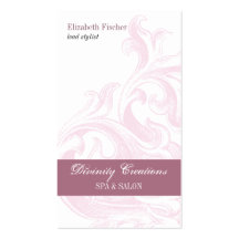 Divine Sconce Salon Appointment Business Card