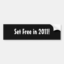 Divorce/Freedom Bumper Stickers