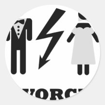 divorced icon stickers