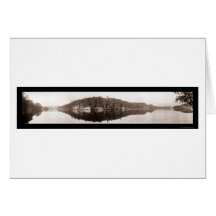 Dixon Point, WI Dells Photo 1911 Greeting Card