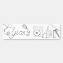 DIY bumper sticker