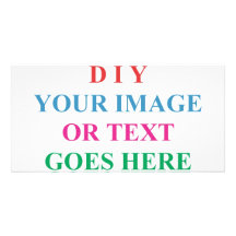 DIY CREATE YOUR OWN DESIGN CUSTOMISED PHOTO CARD
