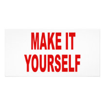 DIY Create Your Own Photo Card
