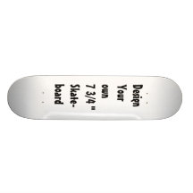 DIY - Design Your Own 7 3/4" Custom Skateboard