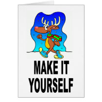 DIY Make It Yourself Custom Christmas Card cards