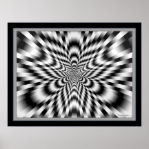 Dizzying Web of Vibrations Print