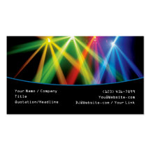 DJ Business Card