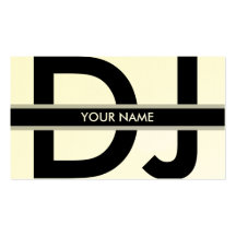 DJ Business Card