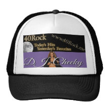 DJ CHeeky 40 Rock Hat