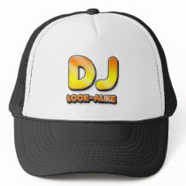 DJ Look A Like - Disc Jockey Music Turntable hats