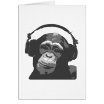 DJ MONKEY CARDS