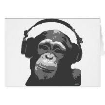 DJ MONKEY CARDS
