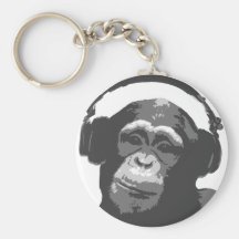 DJ MONKEY KEY CHAINS