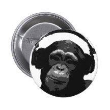 DJ MONKEY PIN