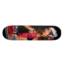 DJ, PARKOUR SKATE BOARD DECKS