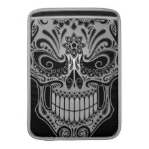 DJ Sugar Skull, dark MacBook Air Sleeves