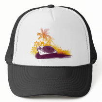 DJ Turntable Beach - Disc Jockey Music Deck Vinyl hats