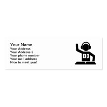 DJ Turntables Business Cards