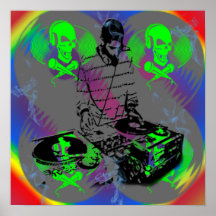 DJ Vinal Spinner Poster