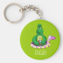 DlNO & SNAKE, Dad Keychain