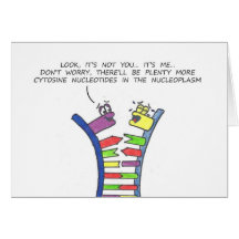 DNA Break-Up - Greeting Cards