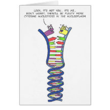 DNA Break-Up - Upright Card