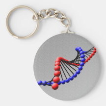 DNA - Double Helix Keychain