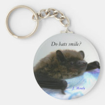 "Do Bats Smile?" Keychains